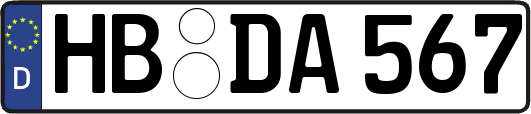 HB-DA567