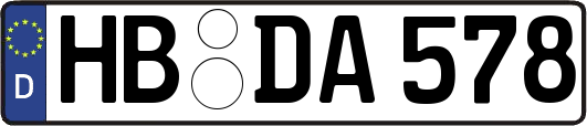 HB-DA578