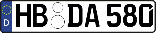 HB-DA580