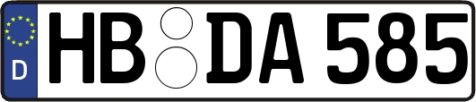 HB-DA585