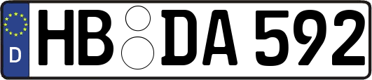 HB-DA592