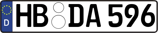 HB-DA596