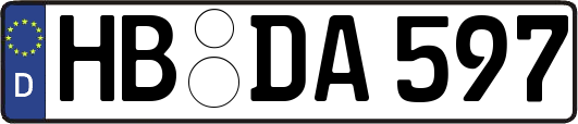 HB-DA597