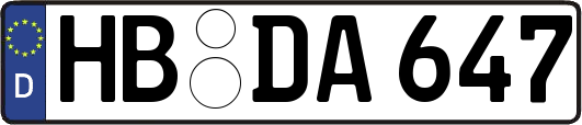 HB-DA647