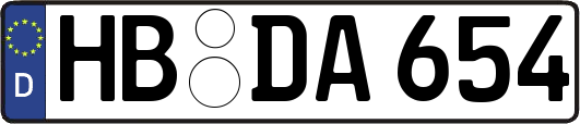 HB-DA654