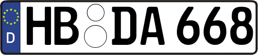 HB-DA668