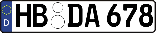 HB-DA678