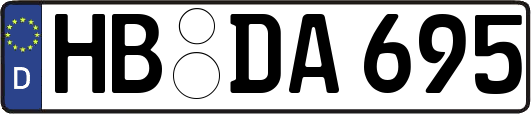 HB-DA695