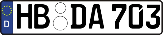 HB-DA703