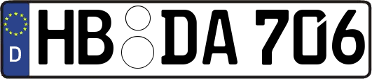 HB-DA706