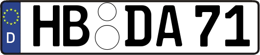 HB-DA71
