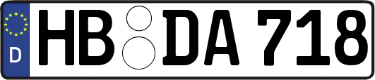 HB-DA718