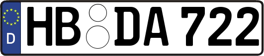 HB-DA722