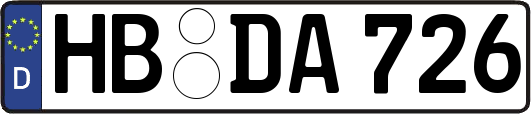 HB-DA726