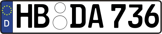 HB-DA736