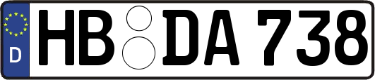 HB-DA738