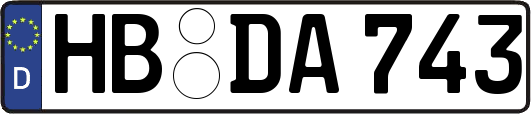 HB-DA743