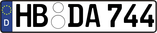 HB-DA744