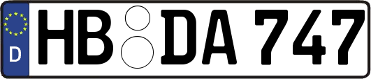 HB-DA747