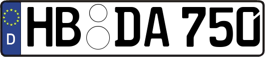 HB-DA750