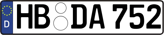 HB-DA752