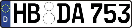 HB-DA753