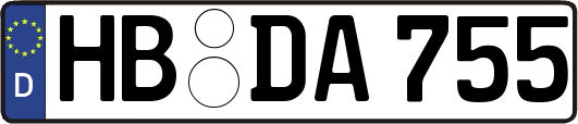 HB-DA755