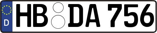 HB-DA756