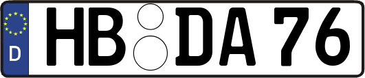 HB-DA76