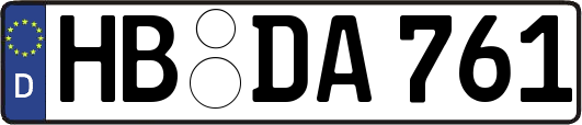 HB-DA761