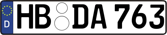 HB-DA763