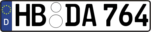 HB-DA764