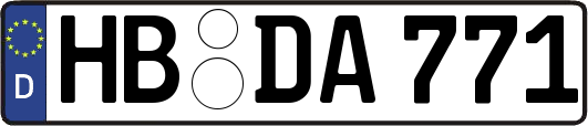 HB-DA771