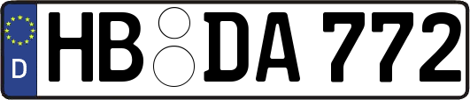 HB-DA772