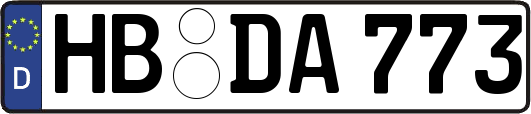 HB-DA773