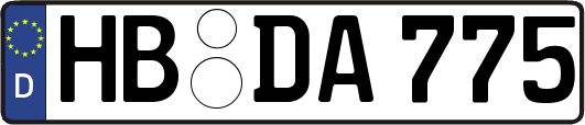 HB-DA775