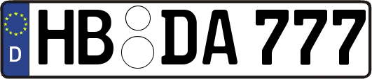 HB-DA777