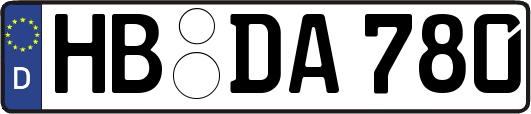 HB-DA780