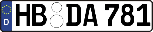 HB-DA781