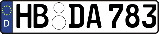 HB-DA783