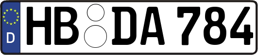 HB-DA784