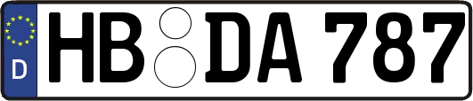 HB-DA787