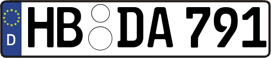 HB-DA791