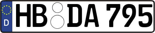 HB-DA795