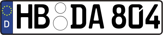HB-DA804
