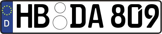 HB-DA809