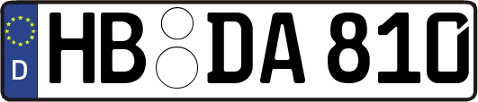 HB-DA810