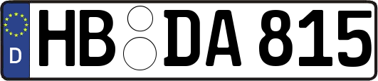 HB-DA815
