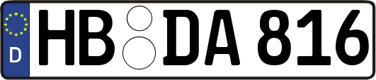 HB-DA816