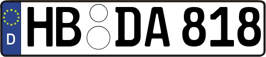 HB-DA818
